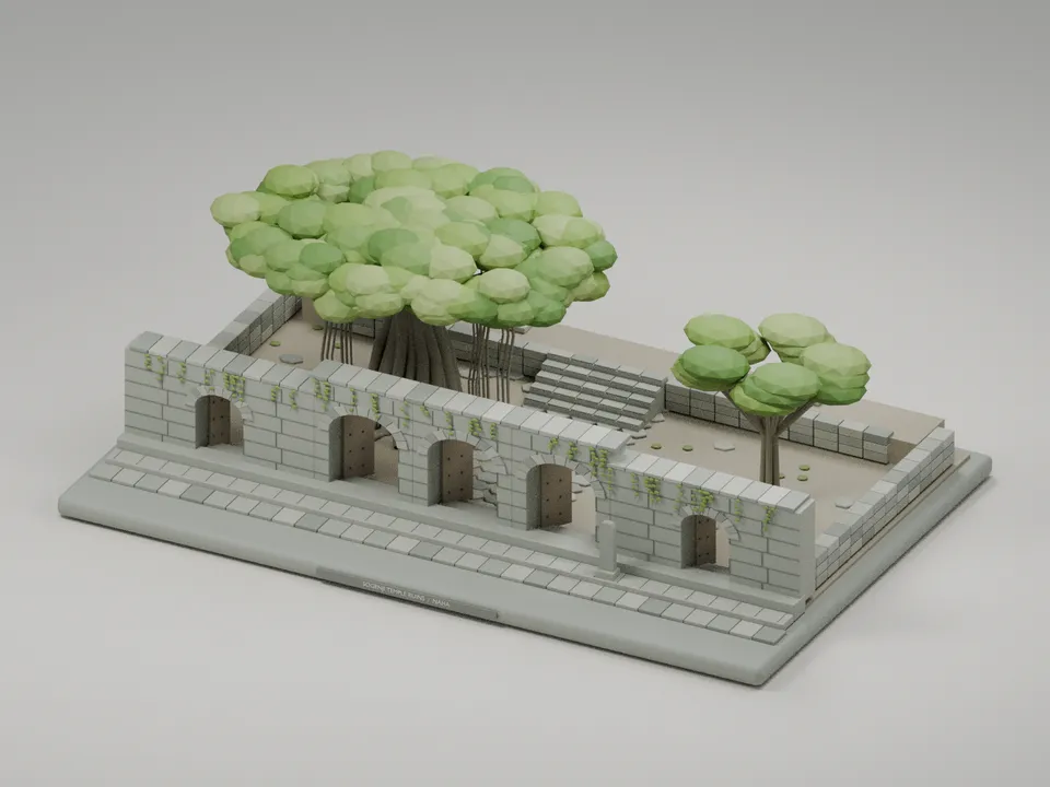 崇元寺跡 のミニチュア