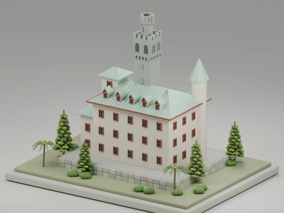 うえのドイツ文化村 のミニチュア