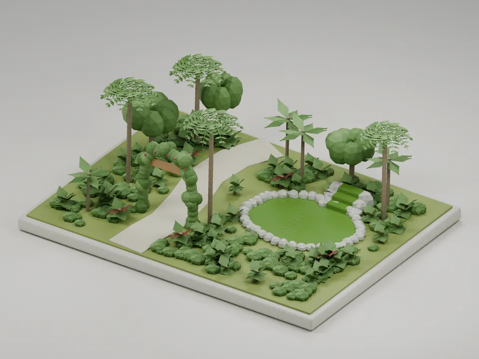 宮古島市熱帯植物園 のミニチュア